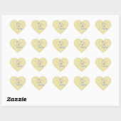 1e Pasen Hart Sticker (Vel)