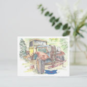 1e plaats briefkaart (Staand voorkant)