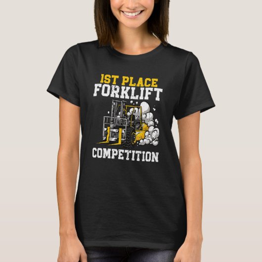 1e plaats Gecertificeerd platform voor concurrenti T-shirt (Voorkant)