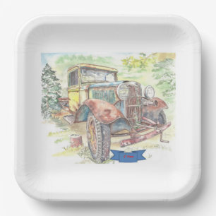 1e plaats papieren bordje