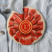 1e plaats rozet reuzenbadge ronde button 6,0 cm (In situ)