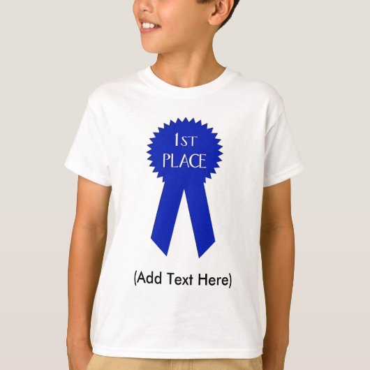 1e plaats t-shirt (Voorkant)