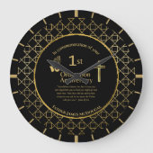 1e priesterwijding jubileum geschenk PERSOONLIJK Grote Klok (Voorkant)