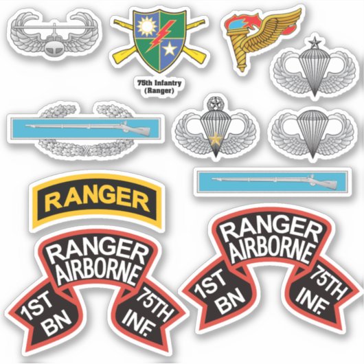 1e Ranger BN Custom-Cut Vinyl Sticker (Voorkant)