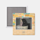 1e regel als ik Ma Bed ga delen Magneet (Voorkant / Achterkant)