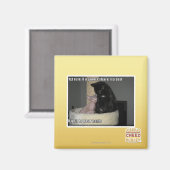 1e regel als ik Ma Bed ga delen Magneet (Voorkant / Achterkant)