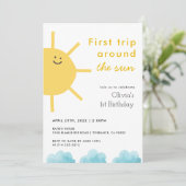 1e reis rond de eerste zondag kaart (Staand voorkant)