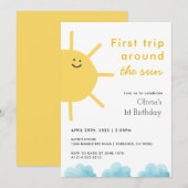 1e reis rond de eerste zondag kaart (Voorkant / Achterkant)