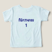 1e reis rond de verjaardag van de zon Astronaut (Design achterkant)