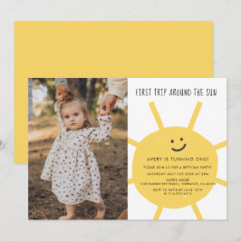 1e reis rond de zondag foto kaart