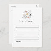 1e reis rond de zontijd Capsule Advice Kaart (Voorkant / Achterkant)