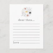 1e reis rond de zontijd Capsule Advice Kaart (Voorkant)