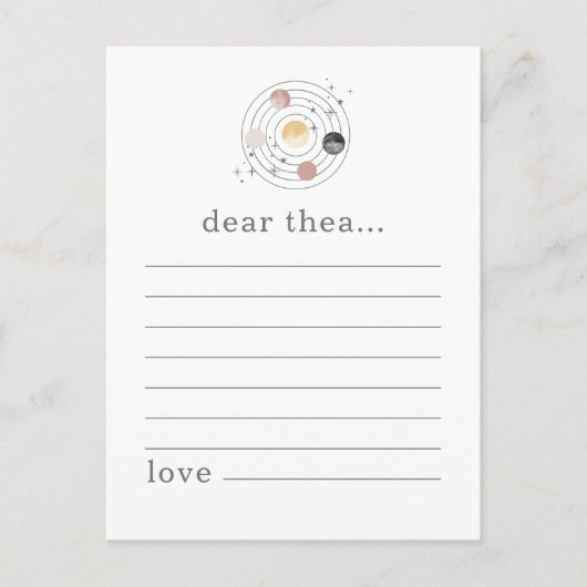 1e reis rond de zontijd Capsule Advice Kaart (Voorkant)