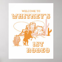 1e Rodeo, Eerste Rodeo Verjaardag, Cowgirl Verjaar