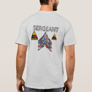 1e Sergeant van de Gepantserde Divisie T-shirt