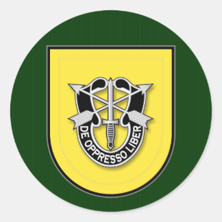 1e SFG-A 1 Ronde Sticker
