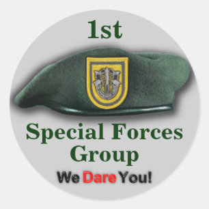 1e Special Forces Fort Lewis veteranen Sticker