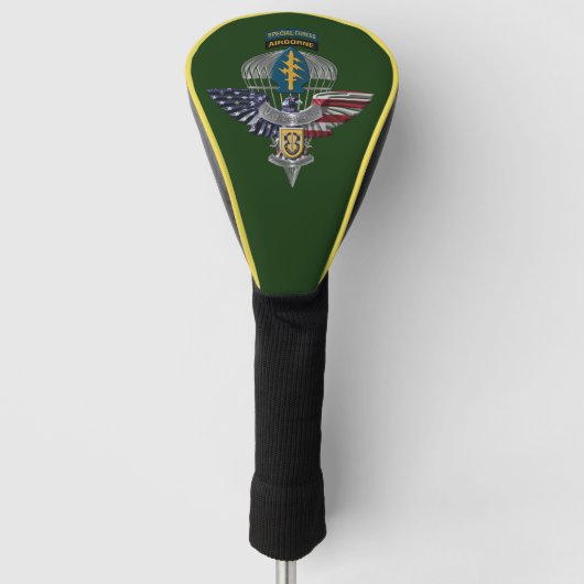 1e Special Forces Group (Airborne) Eagle Golfheadcover (Voorkant)