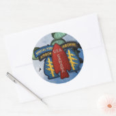 1e Special Service Force 1e SSF SF SFG patch Ronde Sticker (Envelop)