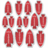 1e Special Service Force Veterans Contour Sticker (Voorkant)