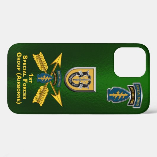 1e Speciale Forces Groep Gepersonaliseerd Case-Mate iPhone Case (Achterkant (horizontaal))
