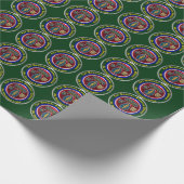 1e speciale groep van de strijdkrachten in de luch cadeaupapier (Hoek)