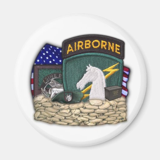 1e speciale operaties commando socom patch Magnet (Voorkant)
