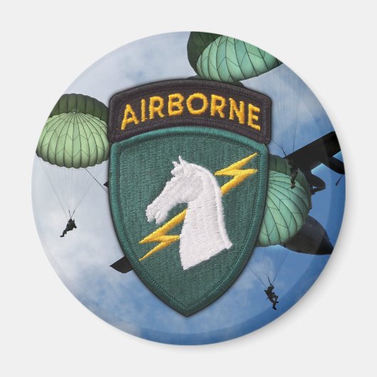 1e speciale operaties commando socom patch Magnet (Voorkant)