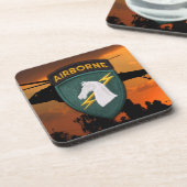 1e speciale OPS SOC SOCOM USASOC Veterans Veterane Onderzetter (Linkerzijde)