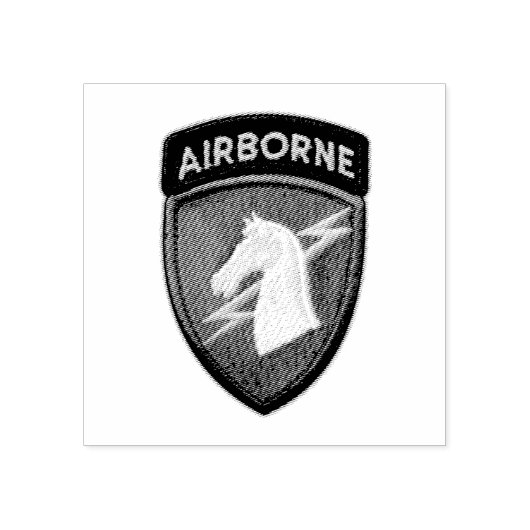 1e speciale Ops USASOC PSYOP SOF Veterans Recon Rubberstempel (Afrduk)