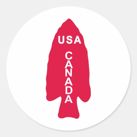 1e speciale service force ronde sticker (Voorkant)