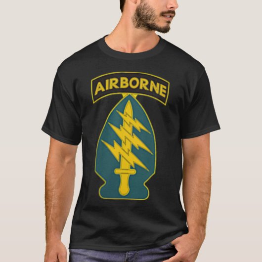 1e speciale strijdkrachten van het Amerikaanse leg T-shirt (Voorkant)