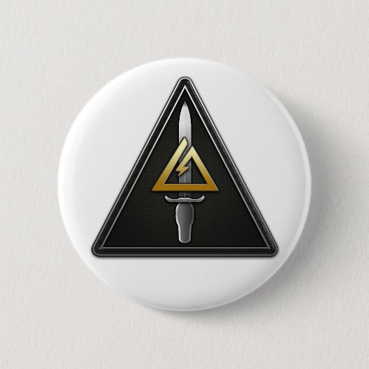 1e speciale troepenmacht — Operationeel Detachment Ronde Button 5,7 Cm (Voorkant)