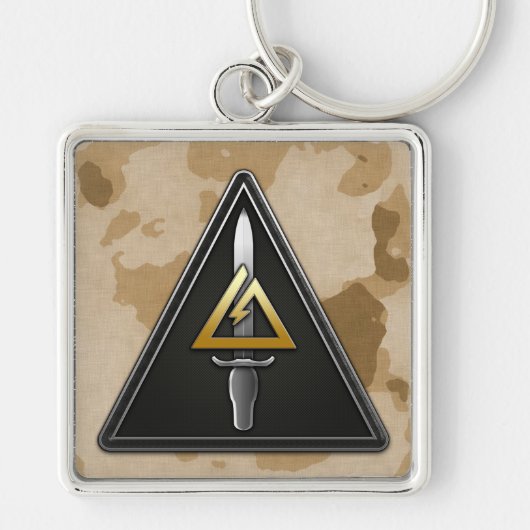 1e speciale troepenmacht — Operationeel Detachment Sleutelhanger (Voorkant)