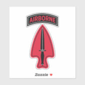 1e speciale troepenmacht — Operationeel Detachment Sticker (Vel)