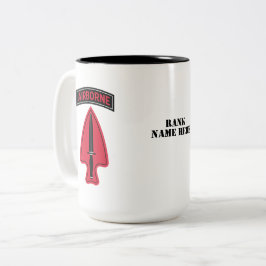 1e speciale troepenmacht — Operationeel Detachment Tweekleurige Koffiemok