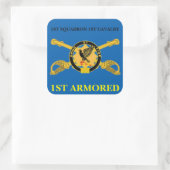 1E SQUADRON 1E CAVALERIE 1E PANTSERING STICKERS (Tas)