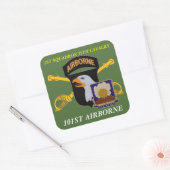 1E SQUADRON 75E CAVALERIE 101E STICKERS IN DE LUCH (Envelop)