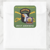 1E SQUADRON 75E CAVALERIE 101E STICKERS IN DE LUCH (Tas)