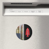 1e SSF Special Service Force Devils Brigade Magneet (Insitu (Vaatwasser))