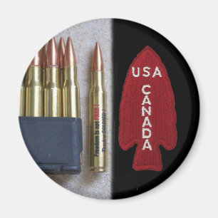 1e SSF Special Service Force Devils Brigade Vets Magneet