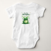 1e St. Patrick's Day, Aangedreven door Shenanigans Romper (Achterkant)
