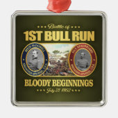 1e stierenloop (FH2) Metalen Ornament (Voorkant)