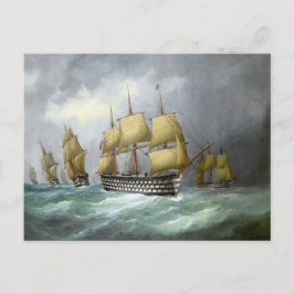 1e stoomslagschepen 1884 briefkaart