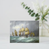 1e stoomslagschepen 1884 briefkaart (Staand voorkant)