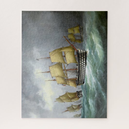 1e stoomslagschepen 1884 legpuzzel (Verticaal)