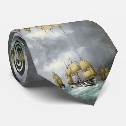 1e stoomslagschepen 1884 stropdas (Opgerold)