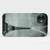 1e Strike - Bliksem raakt Eiffeltoren 1902 Case-Mate iPhone Case (Achterkant (horizontaal))