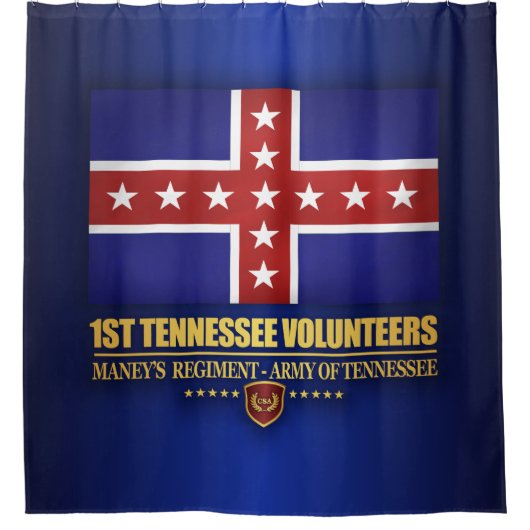 1e Tennessee Infantry (F10) Douchegordijn (Voorkant)
