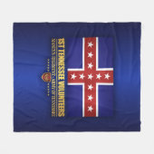 1e Tennessee Infantry (F10) Fleece Deken (Voorkant (Horizontaal))